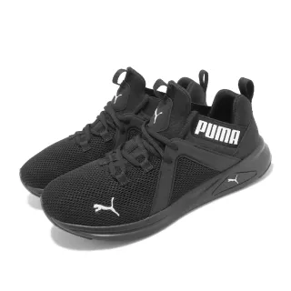 【PUMA】慢跑鞋 Enzo 2 男鞋 黑 寬楦 路跑 包覆 緩震 運動鞋(19416301)