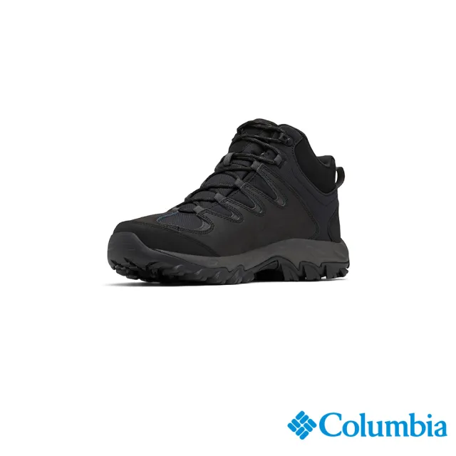 【Columbia 哥倫比亞官方旗艦】男款-BUXTON PEAK™Omni-Tech輕量健走鞋-黑色(UBM68040BK)
