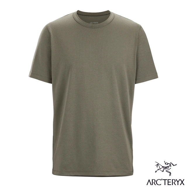 【Arcteryx 始祖鳥官方直營】男 Capitve 短袖 休閒 Tee(糧草綠)