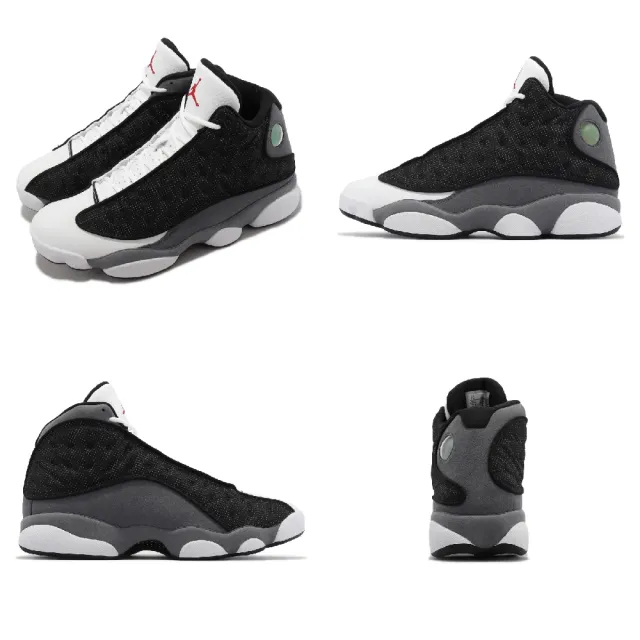 【NIKE 耐吉】休閒鞋 Air Jordan 13 Retro Black Flint 男鞋 黑 灰 AJ13 喬丹(DJ5982-060)