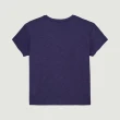 【Hang Ten】女裝-COMFORT FIT竹節棉國家公園風景印花短袖T恤(深藍)