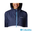 【Columbia 哥倫比亞 官方旗艦】女款-Flash Forward™防小雨抗汙風衣-深藍(UKL30100NY)