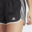 【adidas 愛迪達】M20 Short 女 短褲 4吋 運動 慢跑 健身 訓練 三角內襯 舒適 愛迪達 黑白(IC5184)