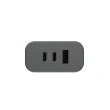 【OtterBox】72W USB-C USB-A 氮化鎵高效快充充電器(黑)