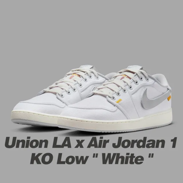 Michael Jordan 喬丹】聯名款休閒鞋換勾男款Union LA x Air Jordan 1