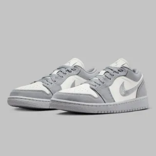 【NIKE 耐吉】休閒鞋 Air Jordan 1 Low W SE Light Steel Grey 輕鋼灰 女鞋 DV0426-012