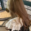 【BBHONEY】中大尺碼 蕾絲娃娃領西裝連衣裙(網美熱搜款)