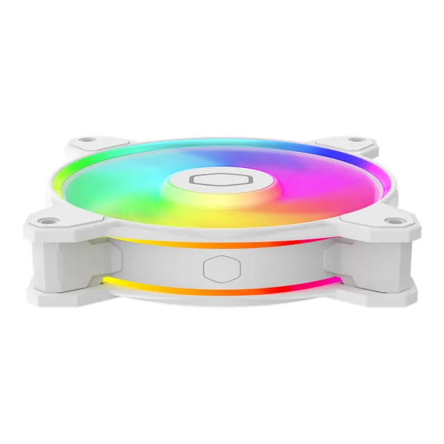 【CoolerMaster】Cooler Master MaterFan MF140 HALO2 白色 ARGB風扇(MF140 Halo2 White)