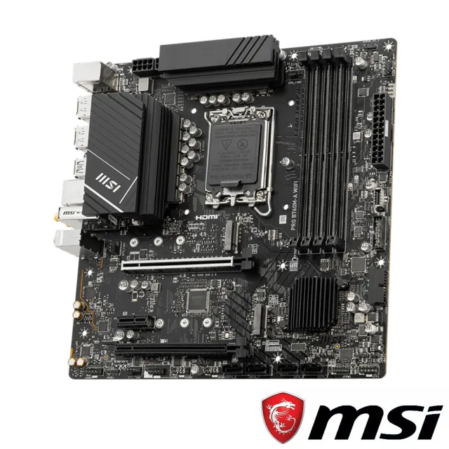 【MSI 微星】PRO B760M-A WIFI DDR5 主機板