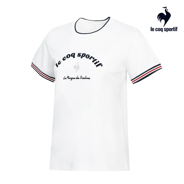【LE COQ SPORTIF 公雞】休閒經典短袖T恤 中性-3色-LWR23307
