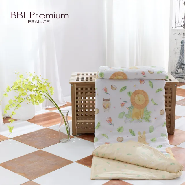 【BBL Premium】天絲親柔棉印花涼被-里歐森林繪本(雙人)