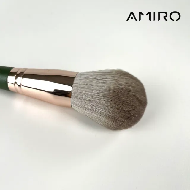 【AMIRO】散粉刷(柔軟刷毛 燙金手柄 適合輕拍打造清透妝效)