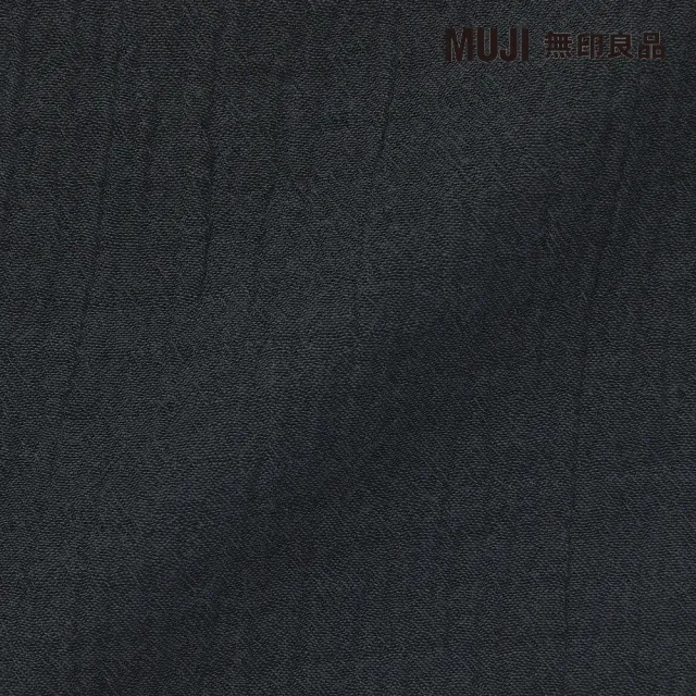 【MUJI 無印良品】萊賽爾混二重紗織被套/S/深灰 150*210cm