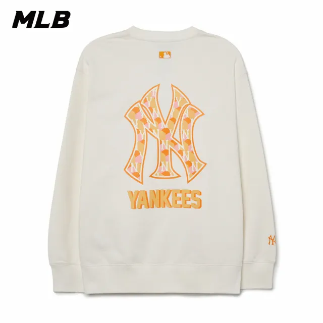 【MLB】長袖大學T MONOGRAM系列 紐約洋基隊(3AMTM0131-50CRS)