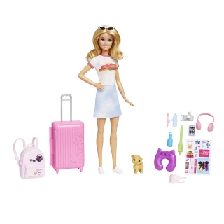 【Barbie 芭比】新芭比旅行套裝