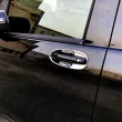 【IDFR】Benz 賓士 VITO 2015-on 鍍鉻銀 車門防刮門碗 內襯保護貼片 - 3門車(車門門碗 把手內襯)