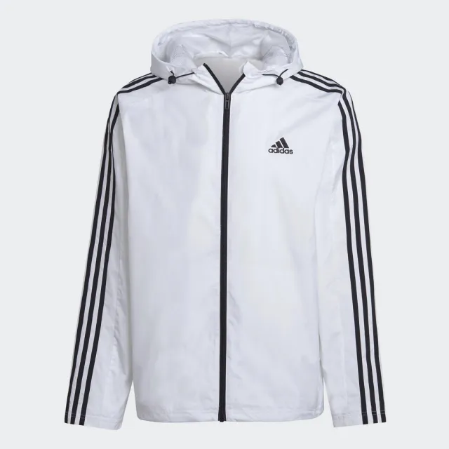 【adidas 愛迪達】運動服 風衣外套 男外套 M 3S WB(IB0382)