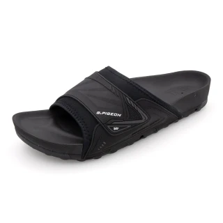 【G.P】男款VOID防水機能簡約柏肯拖鞋G3768M-黑色(SIZE:40-44 共二色)