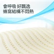 【LooCa】藍鯨仿生超透氣乳膠枕頭(2入)