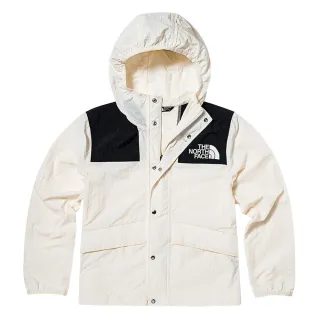 【The North Face 官方旗艦】北面兒童米白色UPF防曬休閒連帽外套｜8756Q4C(抗UV)