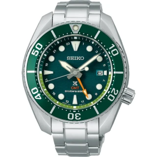 【SEIKO 精工】Prospex Sumo GMT 太陽能潛水石英錶-45mm 520禮物 送禮(SFK003J1/5K65-0AA0G)
