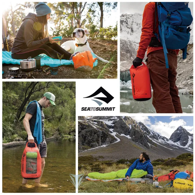 【SEA TO SUMMIT】70D 輕量防水收納袋 3公升-背環(露營/登山/收納袋/防水/輕量)