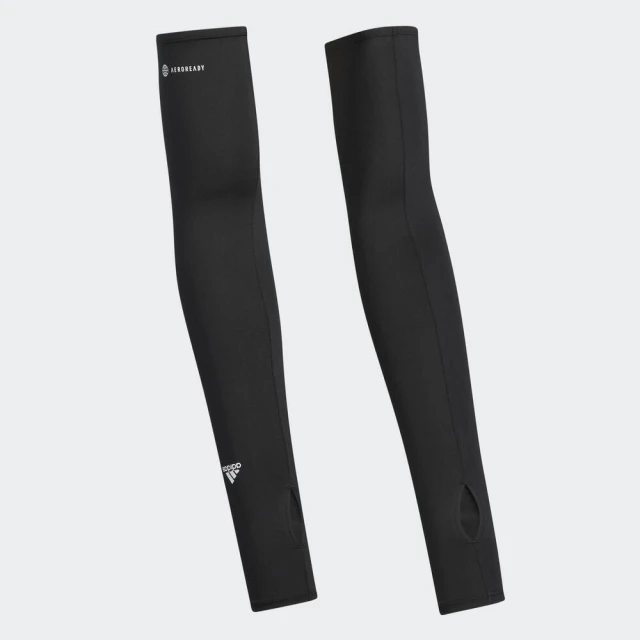 【adidas 愛迪達】W Uv Arm Sleeve 男女運動袖套 黑(IB0312)