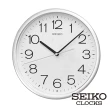 【SEIKO 精工】金色光感外框-時鐘掛鐘(SEIKO、掛鐘、日本原廠機芯、靜音指針、提升居家生活質感 SK048)