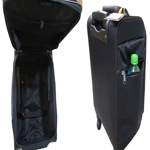 【YESON】16吋行李箱360度旋轉輪可登機廉航尺寸高單數細纖(高彈防水尼龍布台灣製造精品保證多外袋)
