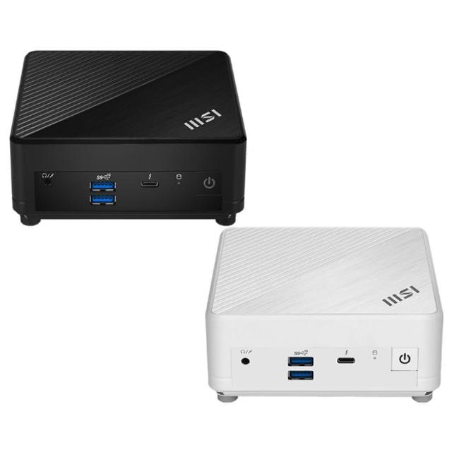 【微星平台】i5十核 Win10{Cubi 5 12M-011BTW-SP7}迷你電腦(i5-1235U/16G/500G+1TB)