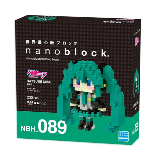 【nanoblock 河田積木】迷你積木-初音未來(NBH-089)