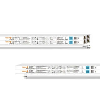 【Osram 歐司朗】明亮 LED T8 16W 4尺(CNS 雙端包膜燈管 4入)