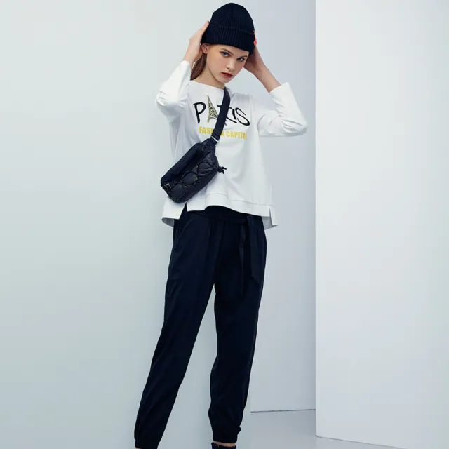 【JIN HWA 今譁】時尚精品PARiS街頭風棉T R6321(時尚 精品 街頭風 棉T)