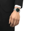 【TISSOT 天梭 官方授權】杜魯爾系列簡約紳士機械腕錶 手錶 畢業禮物 慶端午 包粽(T1394071109100/42mm)