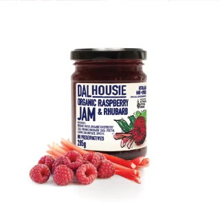 【DALHOUSIE 代果佳】有機覆盆莓與大黃果醬285g(澳洲ACO有機認證 全素可食)