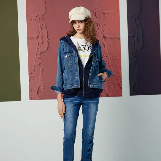 perng yuh 芃諭名品 晶亮柔緻 嵌蔥花紗 外套(20