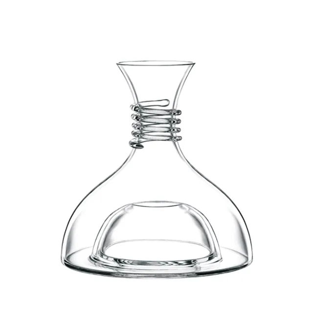 【IUSE】德國 Spiegelau 醒酒器/附冰座/1L(歐洲製/水晶杯/醒酒器)