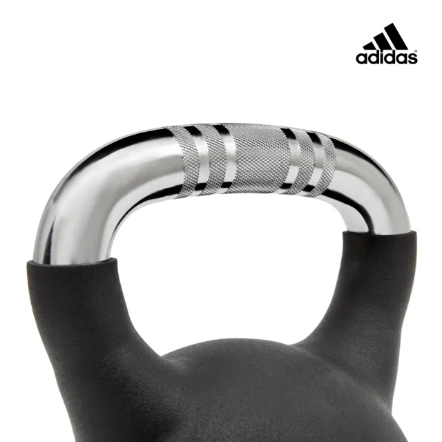 【adidas 愛迪達】健身鑄鐵壺鈴 8Kg/18LB(福利品)