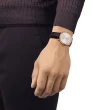 【TISSOT 天梭 官方授權】杜魯爾系列簡約紳士機械腕錶 母親節 禮物(T1398073603100)