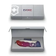 【VICTORINOX 瑞士維氏】5用ALOX金屬殼Evoke系列瑞士刀(136mm)