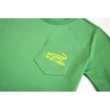 【Crocodile Junior 小鱷魚童裝】『小鱷魚童裝』撞色LOGO圓領T恤(U61419-43-小碼款)