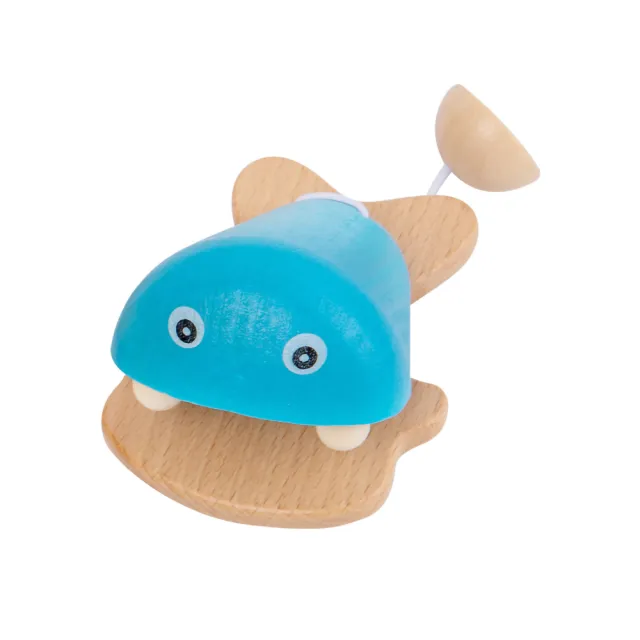 【KM MUSIC】魚兒響板 『一組3入』魚響板 響板 木製響板(兒童響板 奧福樂器 ORFF 木響板 幼兒玩具)