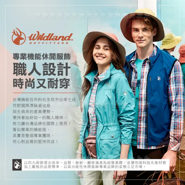 【Wildland 荒野】彈性Cordura四季款拼接褲《沙色》0B02307/機能長褲/直筒褲/休閒(悠遊山水)