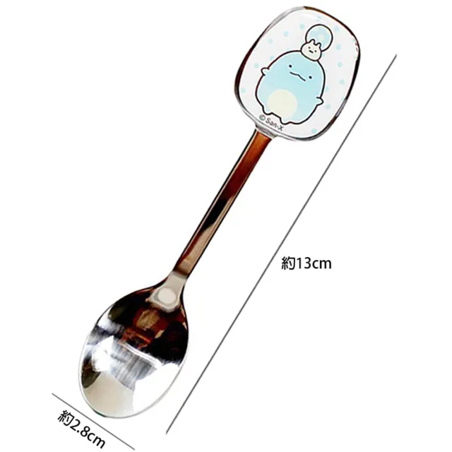 【TDL】角落生物兒童湯匙不鏽鋼湯匙2入組 SG68612(角落小夥伴)