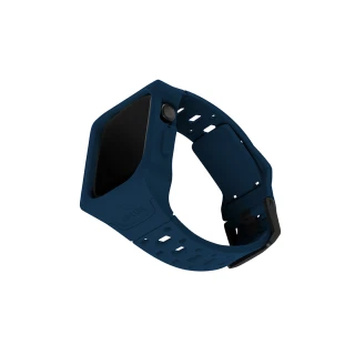 【UAG】X RIP CURL Apple Watch 45mm 矽膠保護殼運動錶帶-海軍藍(UAG)