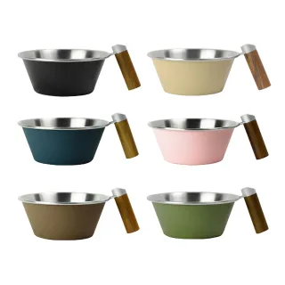 【Truvii 趣味】木柄iO碗 550ml(悠遊戶外)