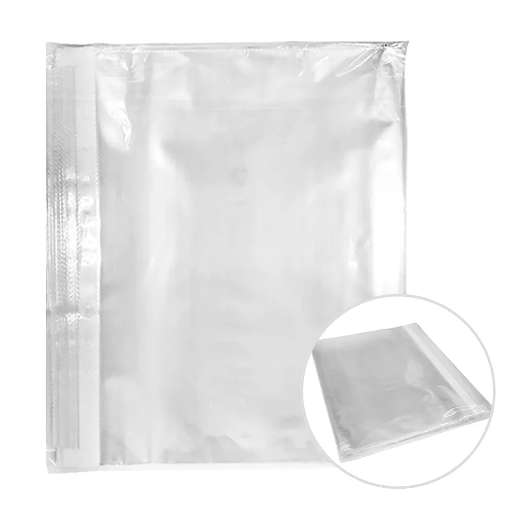 11孔內頁 11孔內頁袋 透明內頁 透明資料袋 一般厚度約0.035mm 台灣製 5包 /組(適用A4文件 、2.3.4孔夾)