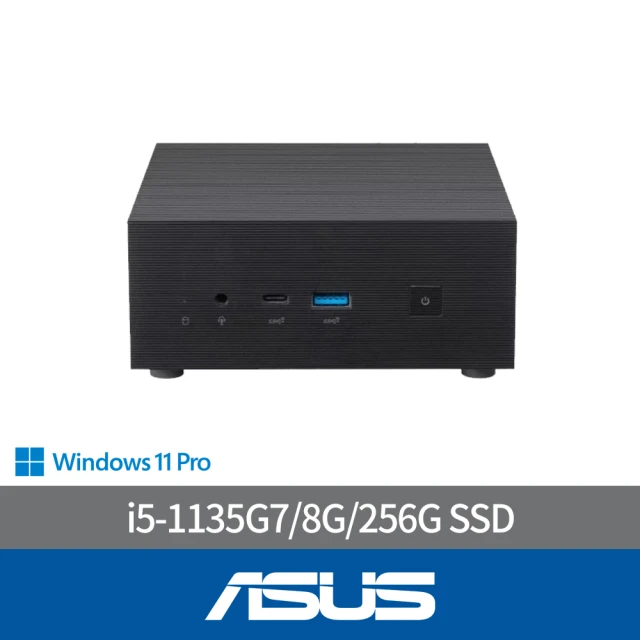 【ASUS 華碩】i5四核迷你電腦(Vivo PC PN63-S1-S5007AV/i5-1135G7/8G/256G SSD/W11P)