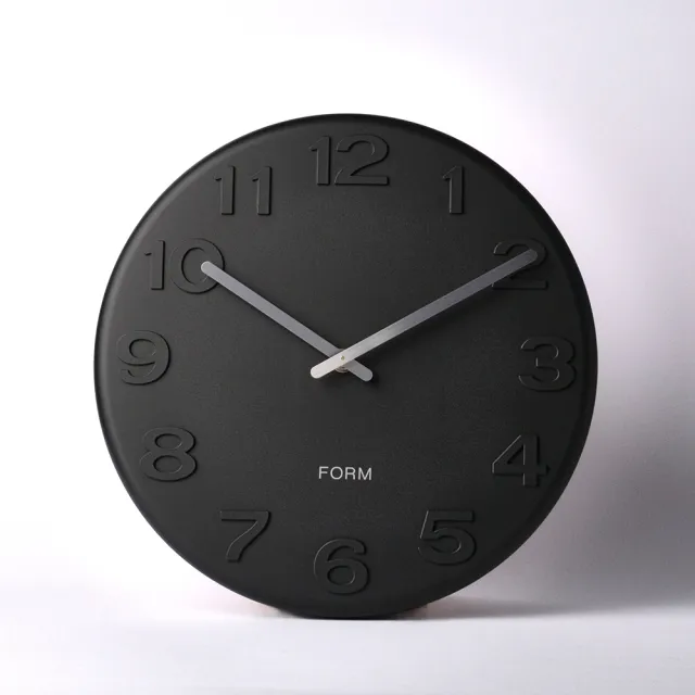 【LIVING FORM 方房】《豐圓》莫蘭迪色設計時鐘(簡約設計/北歐風格/質感生活/掛鐘/壁鐘/新居)