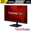 【ViewSonic 優派】VA2732-MHD  27型 IPS 75Hz 護眼電腦螢幕(104% sRGB/內建喇叭/4ms)